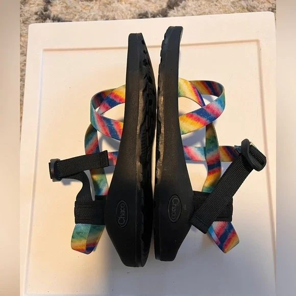 Like new Chacos, women’s 10 multi color - Picture 3 of 6